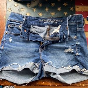 American eagle super stretch shorts size 4